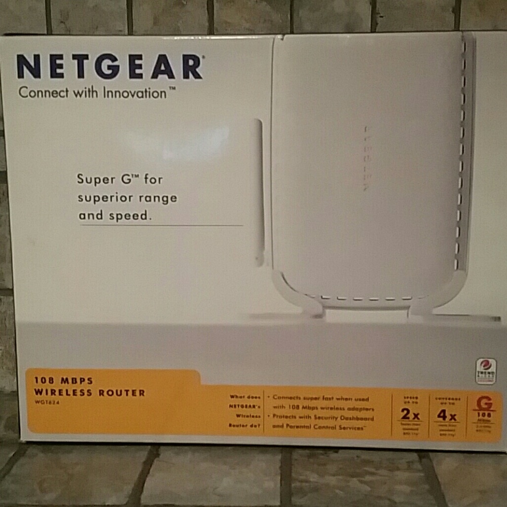 Wgt624 wireless router